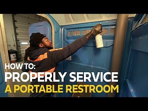 How to Service a Portable Restroom 2020