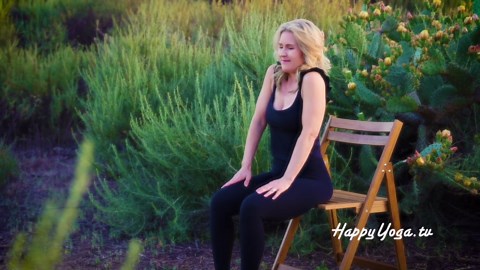 Gentle Seated Stretches to Relieve Tight Neck & Shoulders Fast