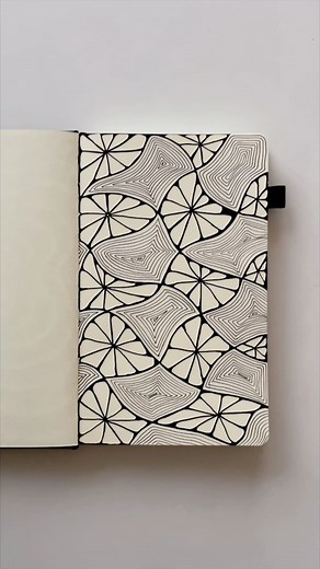 26K views · 421 reactions | When I ask you what I should draw next, a lot of you are saying flower patterns! So here is one example. Comment if you have any other ideas or wishes #art #pattern #drawing #idea #creative #abstractart #artist #flower #fyp #viral #tutorial #drawingoftheday | The Calm Creator | Facebook