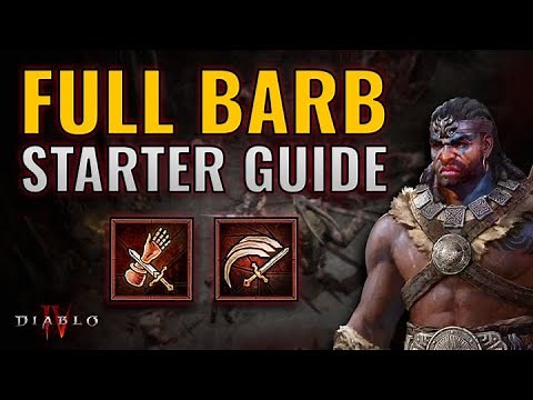 FULL Barbarian STARTER GUIDE | Best Leveling Build, Aspects & Tips | Diablo 4