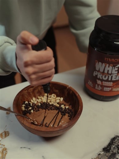 mocha chocolate pudding ✨️ @Mach supplement code ghool #viral #foryoypage #fyp #khaled_alghool