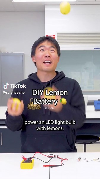 Lemon Battery Experiment: Powering a Light with Chemistry