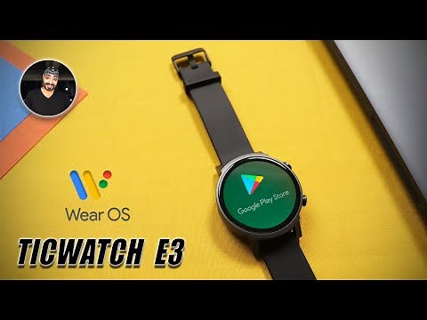 Smartwatch with Built in Google Play Store | Snapdragon 4100 ⚡️| Phone calling 📞 - TicWatch E3