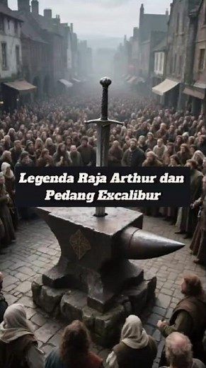 The Legend of King Arthur and the Sword of Excalibur #history #world #legend