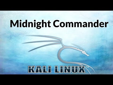 How to install Midnight Commander file manager from Terminal on Kali Linux
