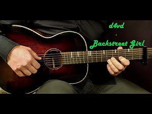 How to play D4VD - BACKSTREET GIRL Acoustic Guitar Lesson - Tutorial