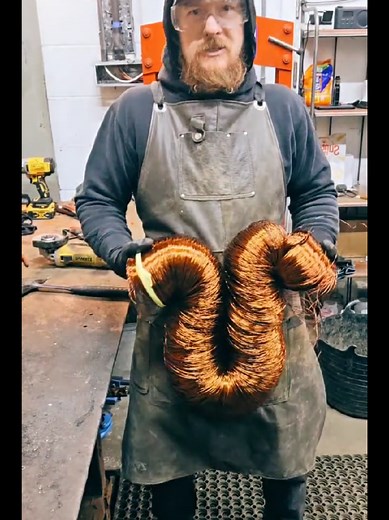 Finding Copper Coil Scraps for Recycling