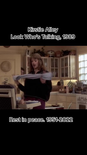 Rest peacefully Kirstie Alley🖤 Look Who’s Talking, 1989#kirstiealley #johntravolta #lookwhostalking #1989 #80smovies #actress #nostalgia #icon #restinpeacekirstiealley