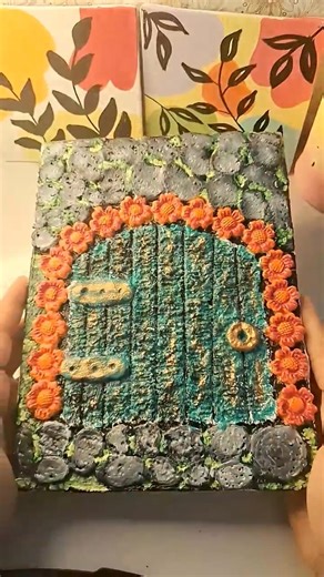 Easy DIY Diary Cover 💖✨#short #diy #aestheticart