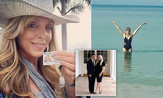 Marla Maples shares shots of the beach after moving to Florida