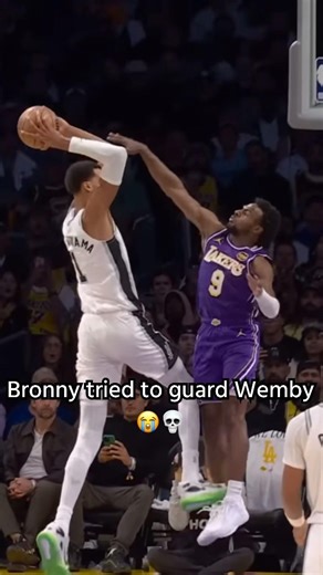 Bronny tried his best😅🫣 #basketball
