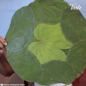 6.5M views · 97K reactions | Making plate with leaves... This is such an awesome idea  Credit: Kumar Enterprise India (bit.ly/2PP65z0) | Taste Life | Facebook