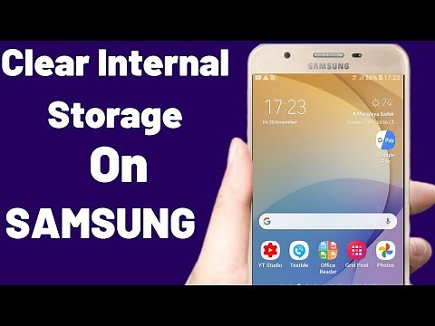 how to clear internal storage on samsung j7 prime