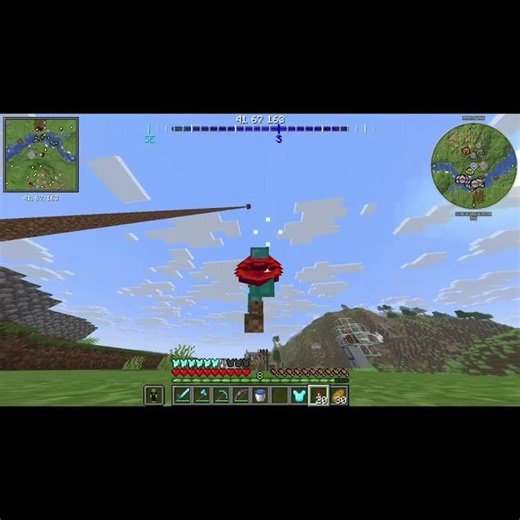 minecraft 360° mlg edit👌#java #minecraft #keşfet #mlg #edit