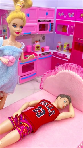 Satisfying With Unboxing Barbie Princess Kitchen Toys, ASMR Video #shorts