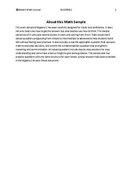 Algebra 1 Made Simple: 9 Units, Lessons, Solved questions and Practice Questions