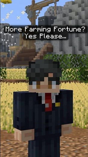 More Farming Fortune... Yes Please... #hypixelskyblock #minecraft