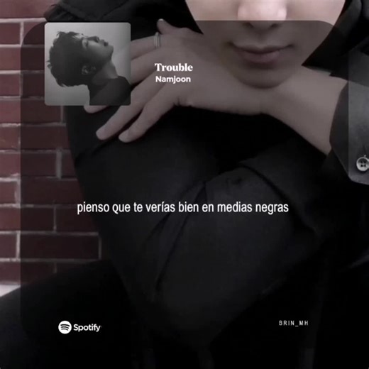 Trouble // Namjoon (RM) #namjoon #fyp #subtitulos #kpop #videolyrics