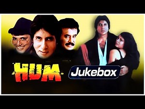 Hum Songs Jukebox (1991) | Amitabh | Rajinikanth | Govinda | Kimi Katkar | Laxmikant Pyarelal Hits