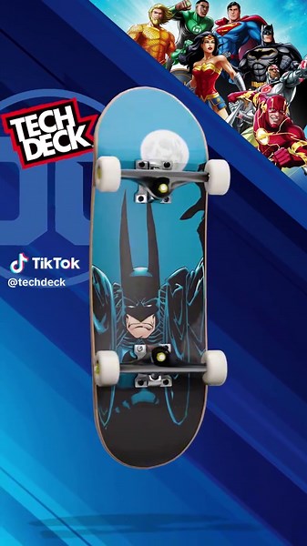 Tech Deck Batman: Ultimate Skateboard Collab Unveiled