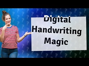 How to make digital handwritten notes on your laptop using a pen tablet with OneNote?