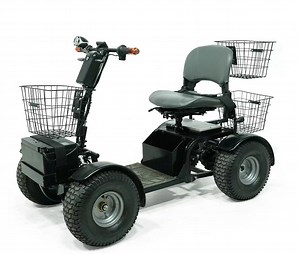 Green Transporter Cheeta Ninja 4-Wheel All-Terrain Mobility Scooter - from DT Scooters