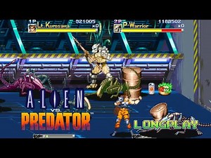Alien vs Predator 1994 [ Arcade ] Gameplay (60fps)