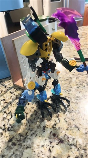 My custom Lego protogen moc #Bionicle #protogenfursuit