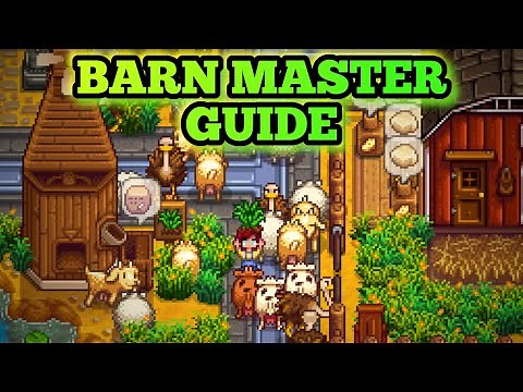Ultimate In-Depth Barn Guide In Stardew Valley