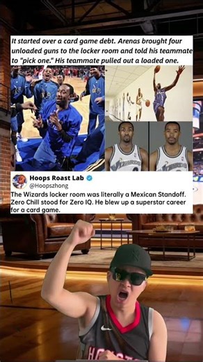 The Card Game That Ended A Superstar Career 🔫#nba #basketball #nbamemes