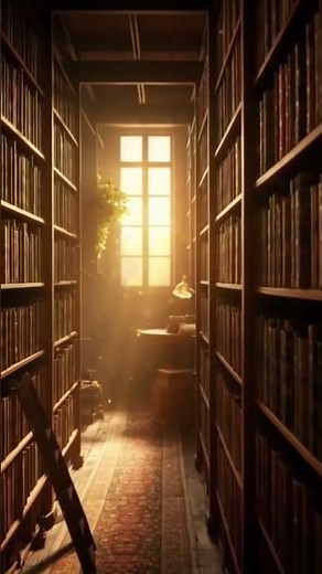 LIBRARY AISLE STUDY AMBIENCE