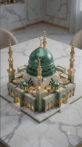 Wait for the End! 💚 Magical Madina Sharif Transformation ✨#shorts