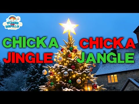 Chicka Chicka Boom Boom Christmas | Jingle Jangle Song for Toddlers & Kids