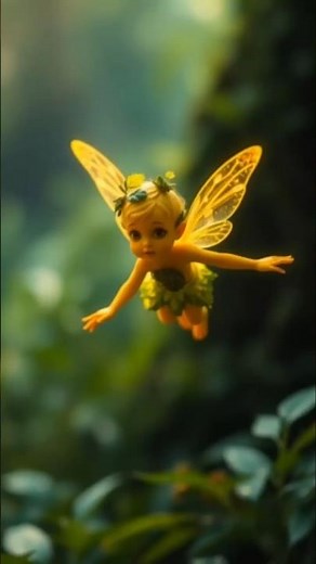 Real Fairy Spotted Flying Through the Forest! #FlyingFairy #FairyRealFootage