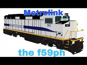 Engines of Metrolink the f59ph (100k views special)