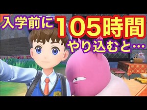 【小ネタ】入学前に南1番エリアだけで105時間やり込んだらこうなります【ポケモンSV】