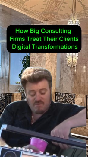 Here’s a question for you: do you think that big consulting firms and systems integrators are looking out for your best interests? Comment below. I’d love to hear what you think! #DigitalTransformation #Consulting #Big4 #DigitalStrategy #Accenture | Eric Kimberling