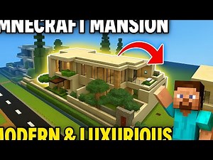 Modern Luxury Mansion Build in Minecraft | Epic House Design Tour!