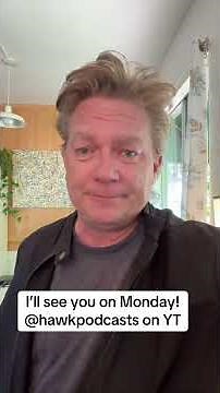 I’ll see you on Monday! hawkpodcasts on YT