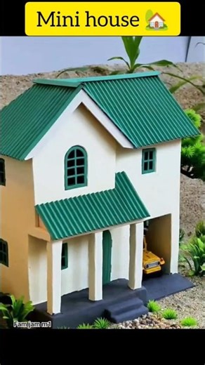 ✅ How to Build a Mini House | Super Easy Miniature Tutorial#mini #housemusic