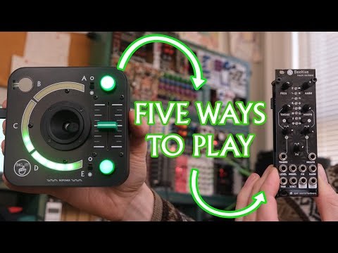 Five Ways to Play a Synthesizer with a Joystick