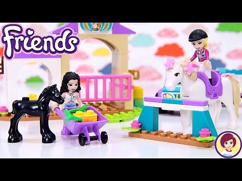 Lego Friends Horse Training and Trailer - Build & Review