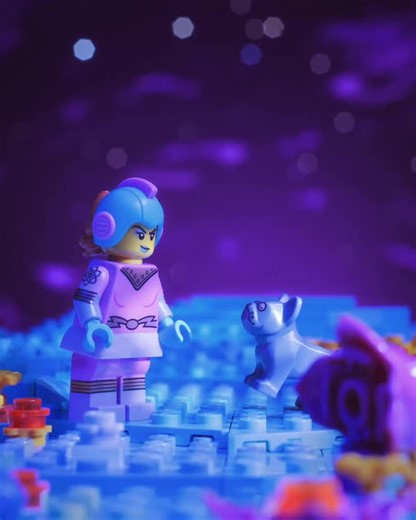 160K views · 1.1K reactions | When you play fetch with your robot dog in space, returning the frisbee requires special skills | LEGO | Facebook