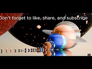 Discover the Solar System Like Never Before | Stunning 3D Animation in 4K