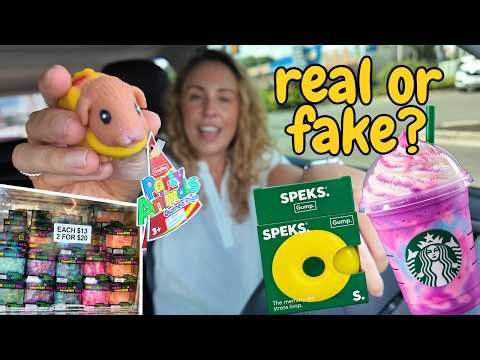 REAL vs FAKE Squishy Hunting at the Mall… We Found SO MANY 😳
