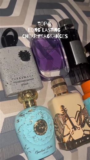 5 cheap fragrances with beast mode performance! #cologne #perfume #perfumetiktok #fragrance #fragrancetiktok