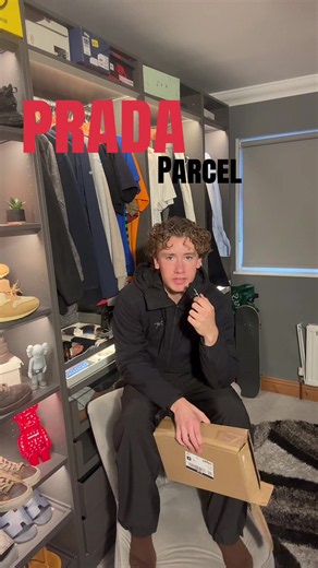 Prada footwear parcel unboxing — recent pickups