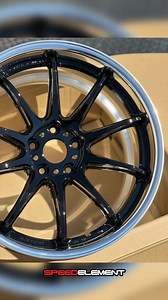 Work Emotion ZR10 2P 19x9.5 +38 5x114.3 Gloss Black Face with...