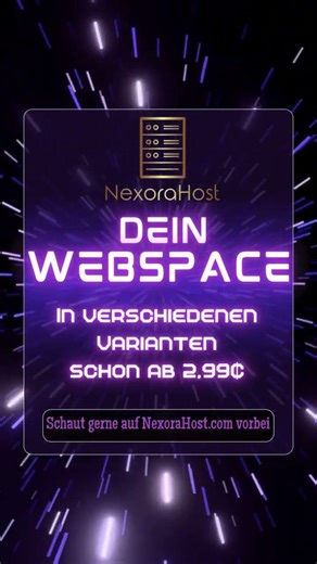 Fast, secure web hosting by NexoraHost – scalable plans from €2.99/month.