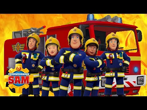 Hügelbrand im Pontypandy Park | Feuerwehrmann Sam | Feuerwehrauto-Rettung